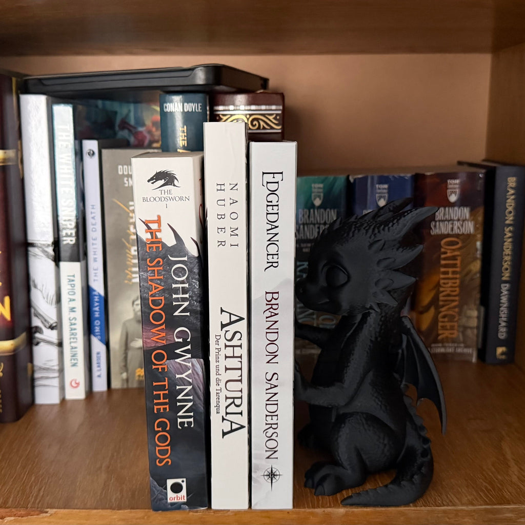 Drachen Buchstütze