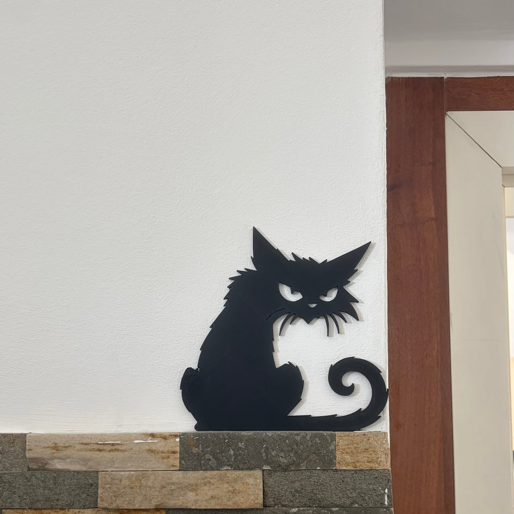 Wanddeko Katze