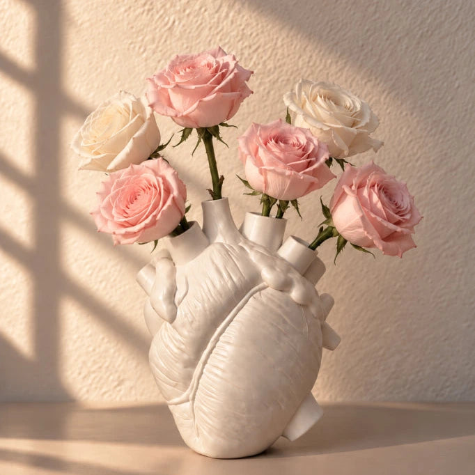 Herz Vase