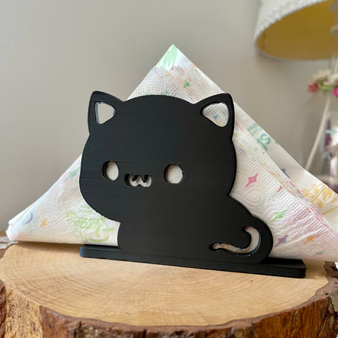 Katzen Serviettenhalter