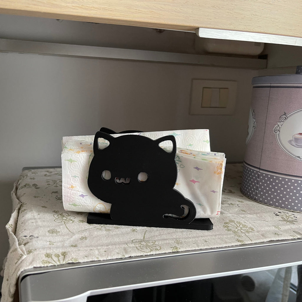 Katzen Serviettenhalter